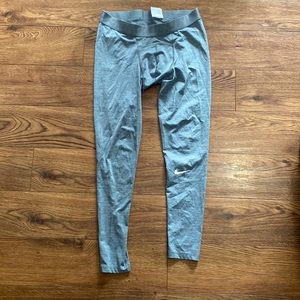 Nike pro dry fit compression size L pants grey underpants